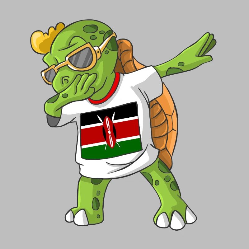 Kenya Dabbing turtle