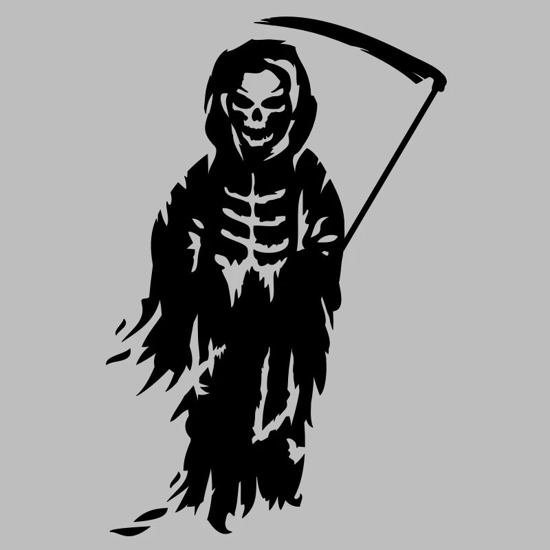 Ein Sensenmann -Der Tod mit einer Sense