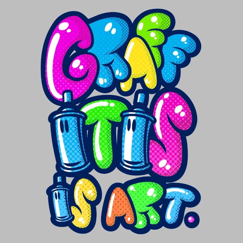 Multicolors d'art Graffiti