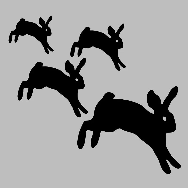 Jumping rabbits