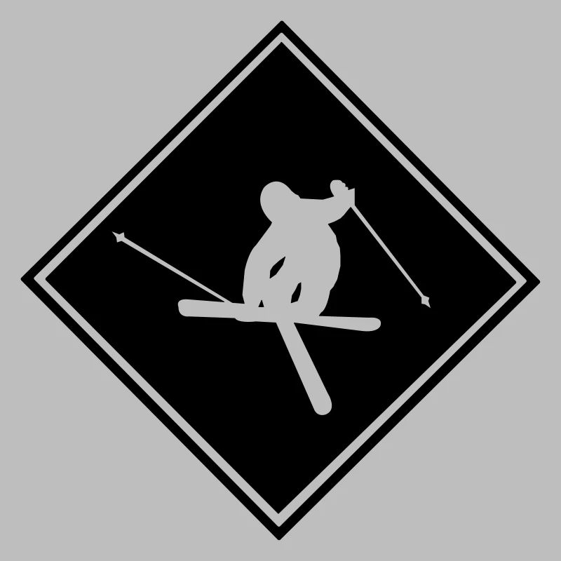 Ski Schild