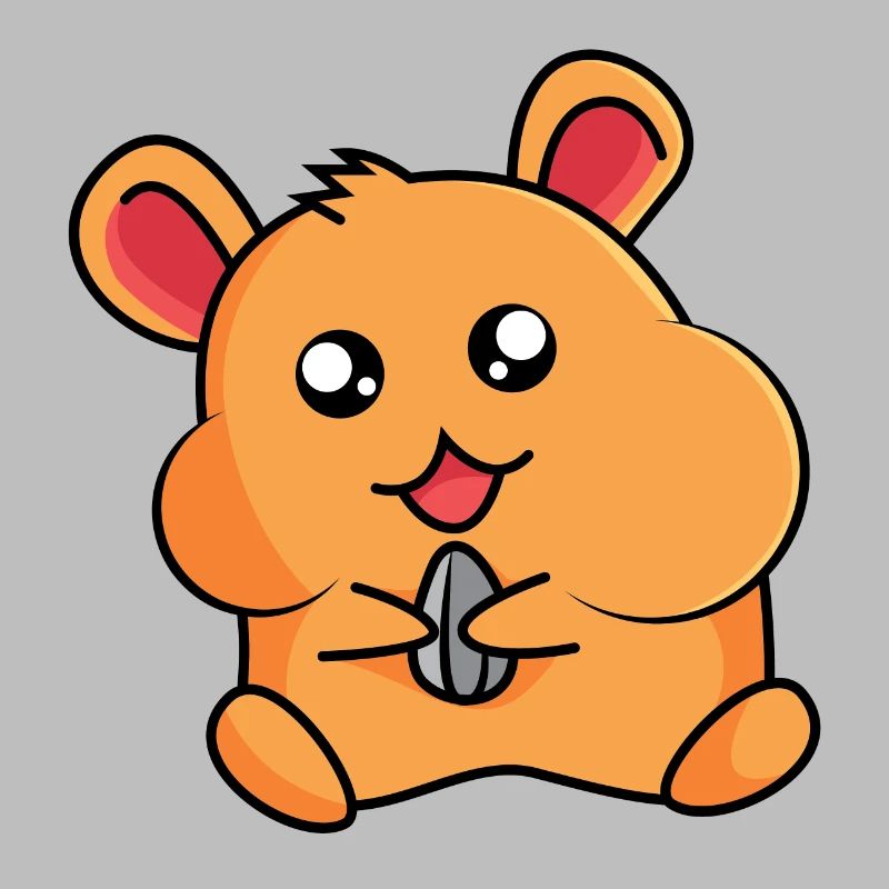 Hamster beim Hamstern