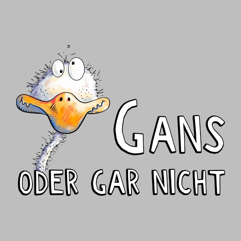 Gans Oder Gar Nicht I Gänse Wortspiel