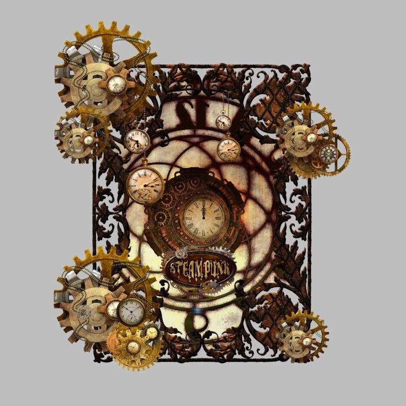 Atemberaubendes Steampunk-Design