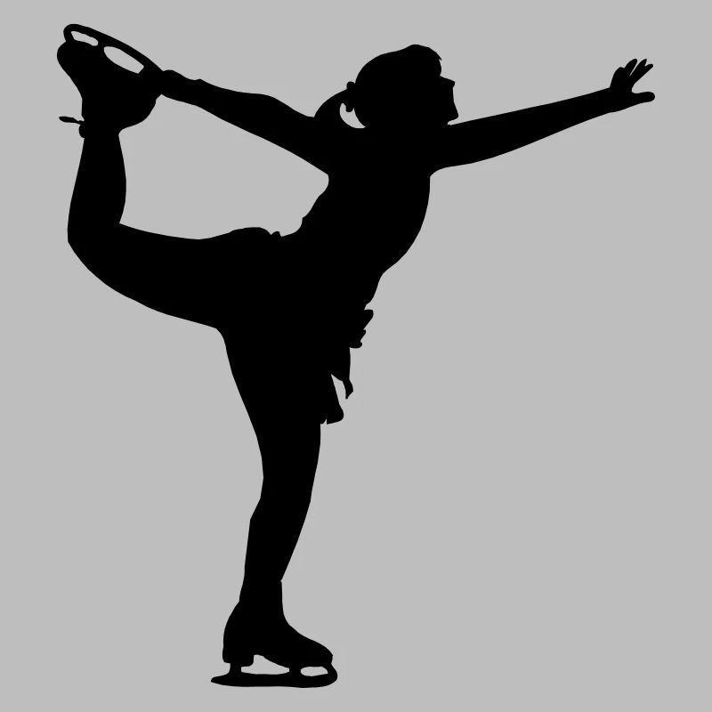 Eiskunstlauf Tanzende Mädchen oder Frauen