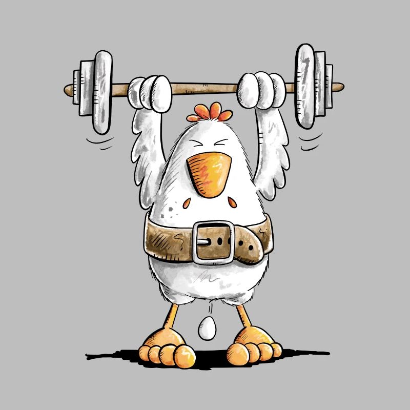 Strong Chicken I Workout I Weight Training