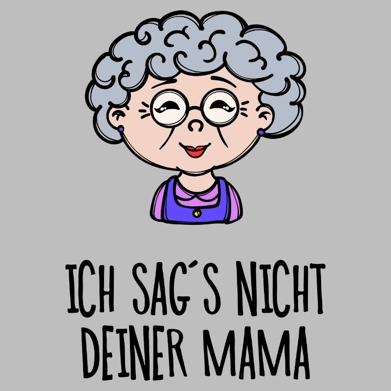 Lustig Oma Großmutter Statement Brille Alte Frau
