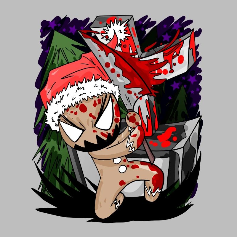 creepy gingerbread