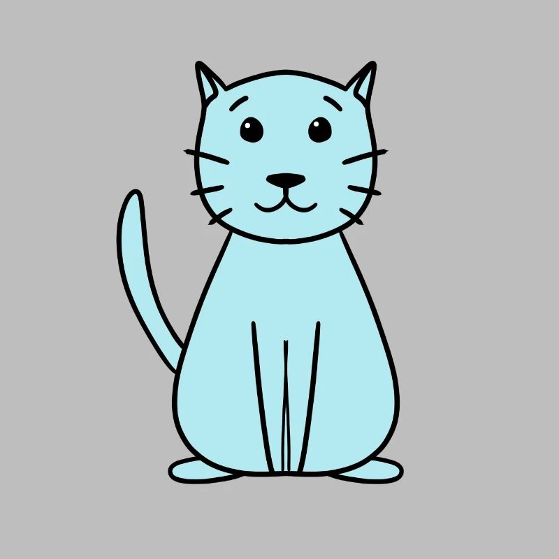 chat mignon simple