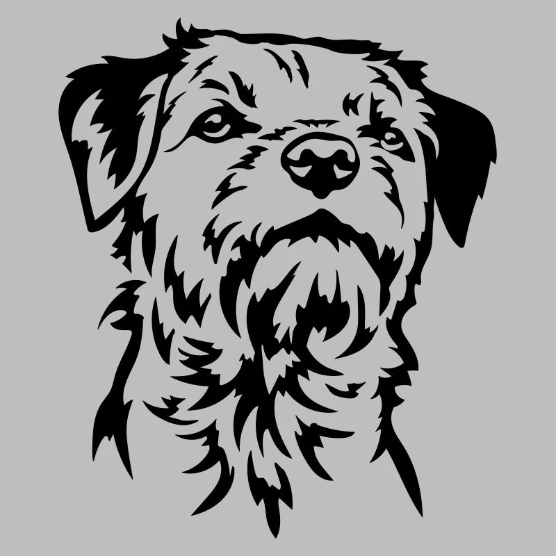 Border Terrier Head