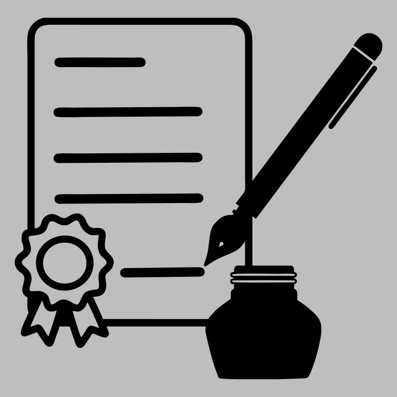 Vertrag mit Lacksiegel