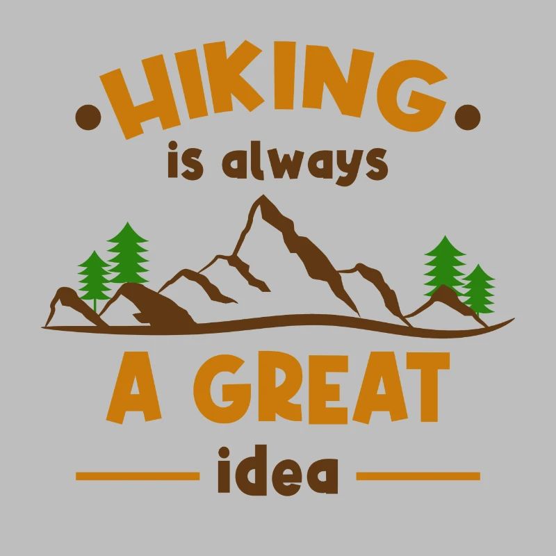 Wanderwege Bergsteigen Statement Wanderer Wandern