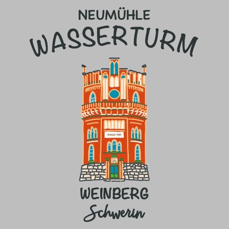 Schwerin, Wasserturm auf dem Weinberg