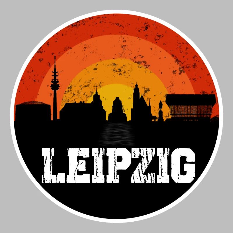 Leipzig Skyline