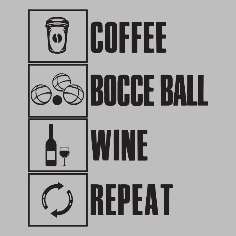 Bocce Saying Bocce Ball with Jack Bocci Game Bocce
