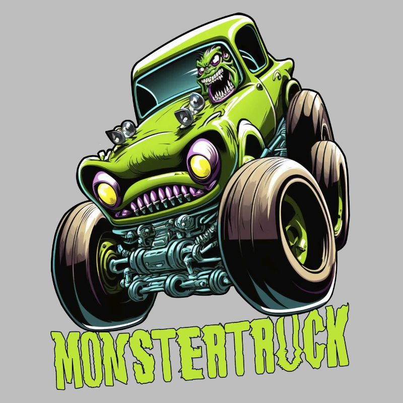 Monstertruck Comic Geschenk