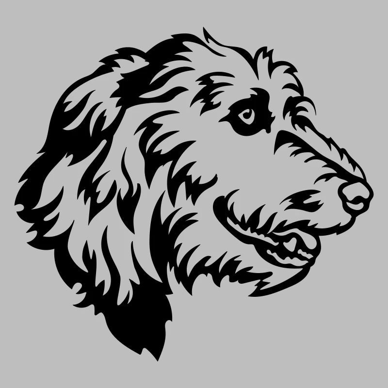 Irish Wolfhound Head