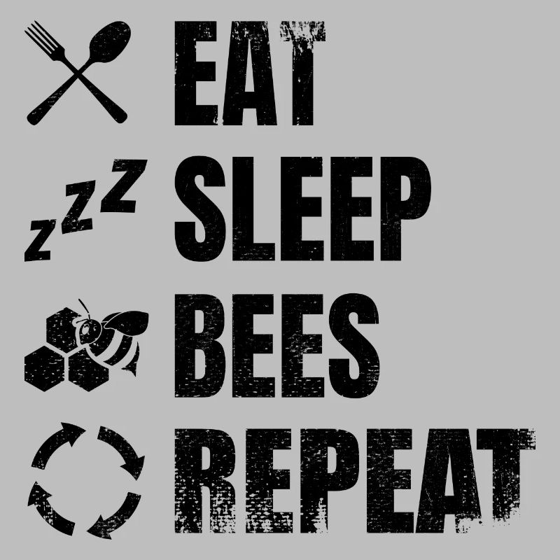 Daily routine of a beekeeper