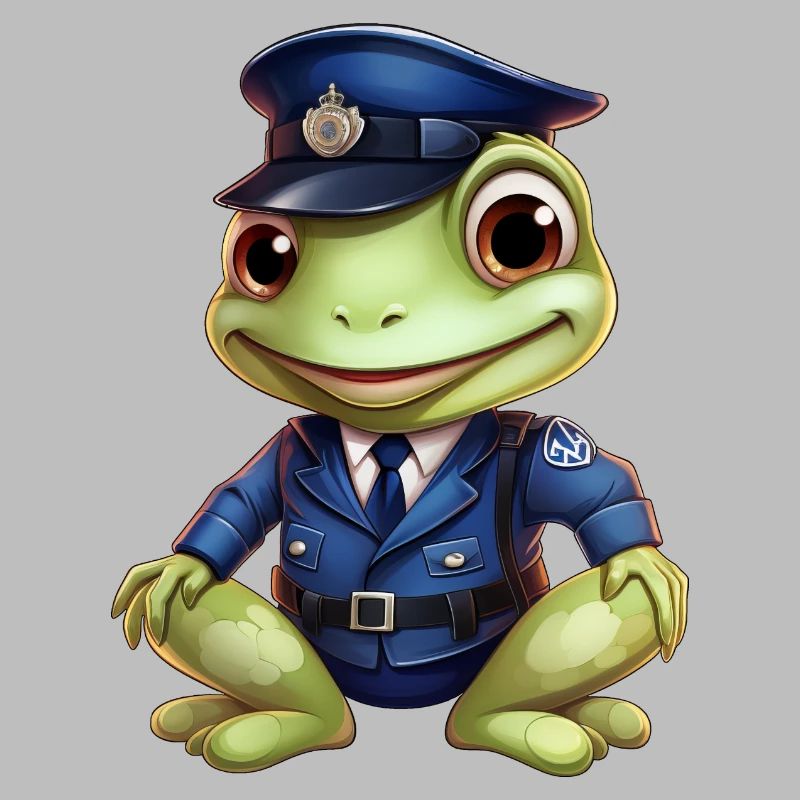 Frog Policeman