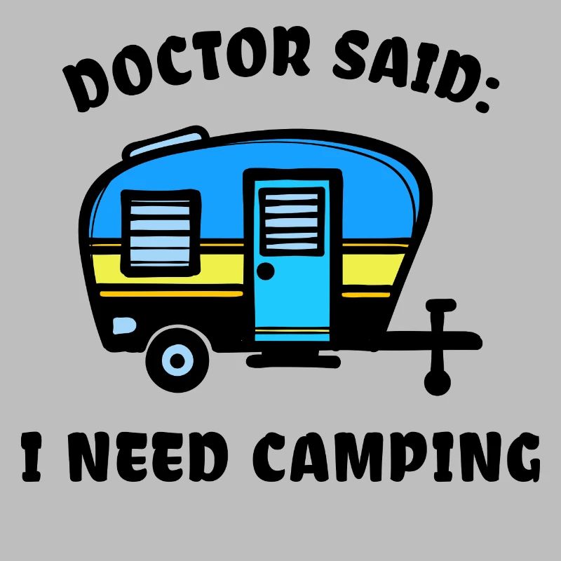 Camper Camping Motorhome Statement Hiker