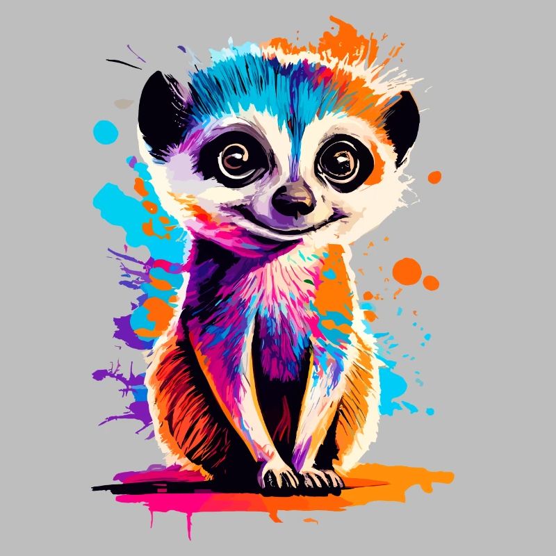 Suricate coloré - Suricate du désert