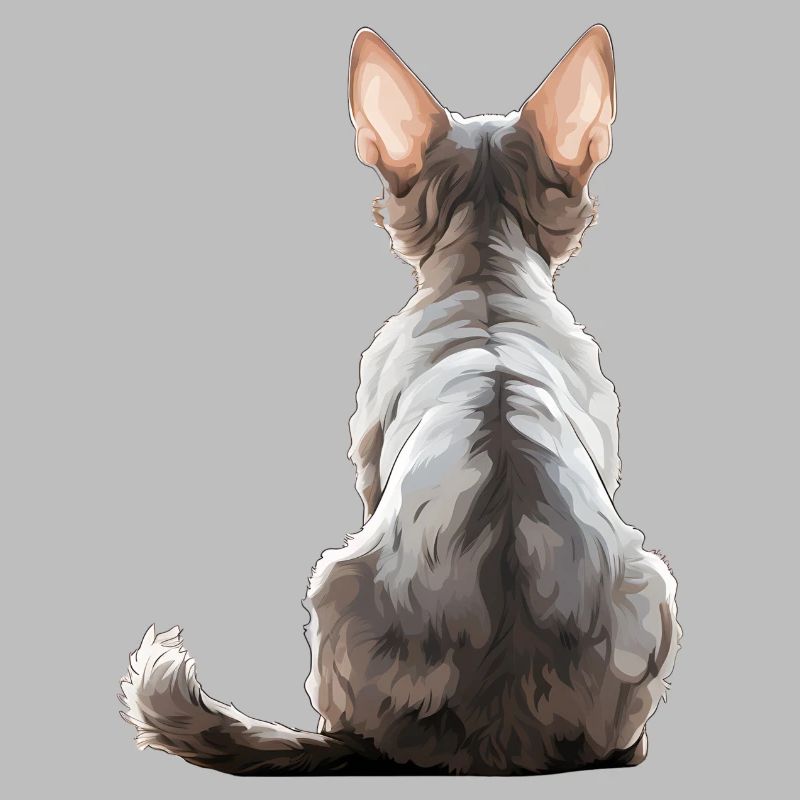 Chat Devon Rex
