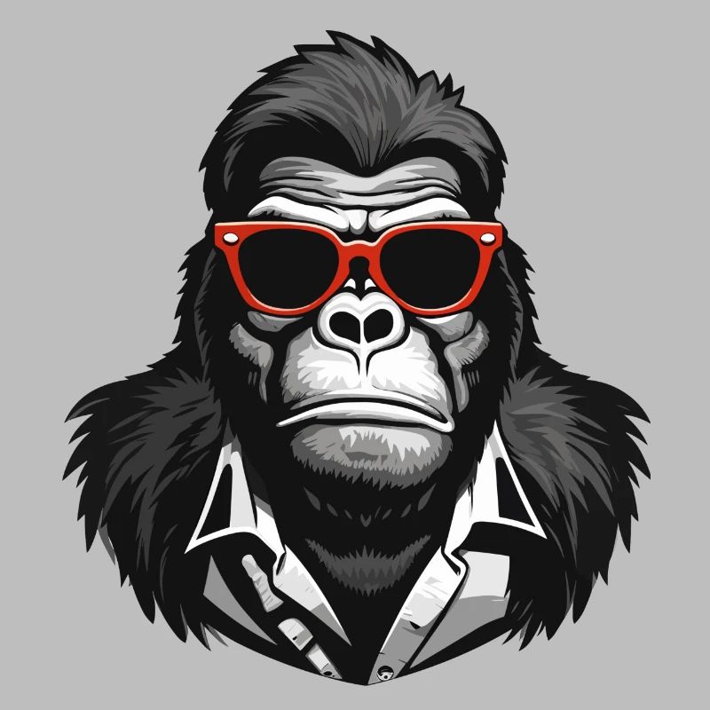 Gorilla, Affe, Primat