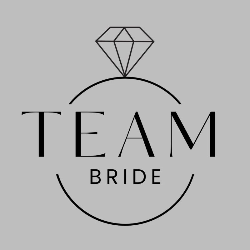 Team Bride Diamond Ring Personalizable