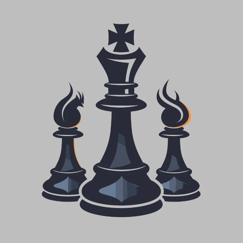 Graphiques de pièces d’échecs