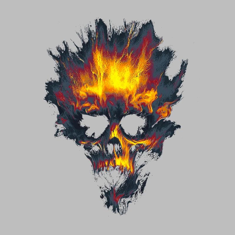 Stylized Skull