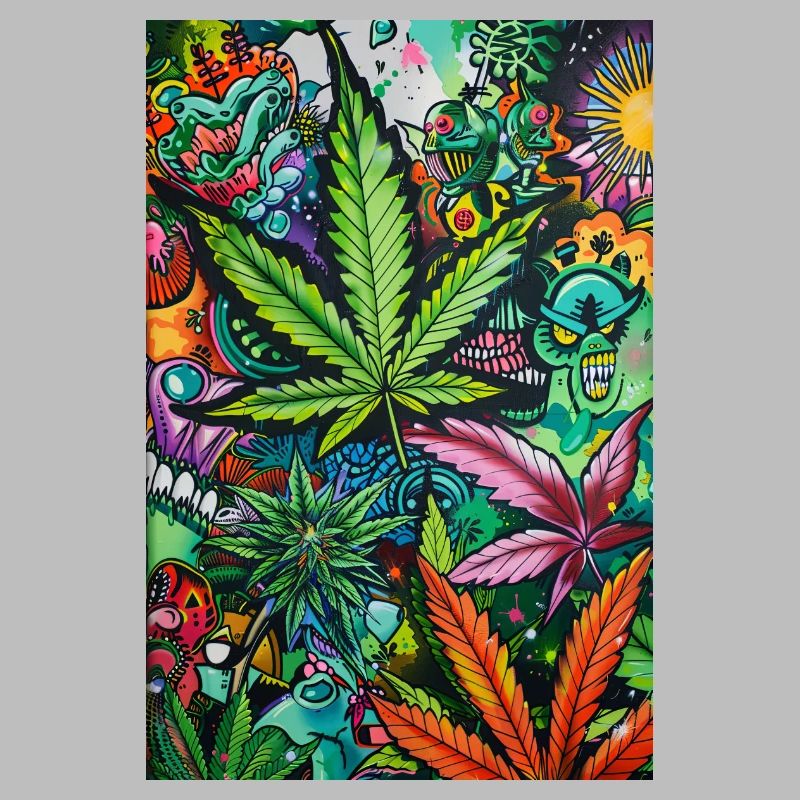 Psychedelic Leaf World