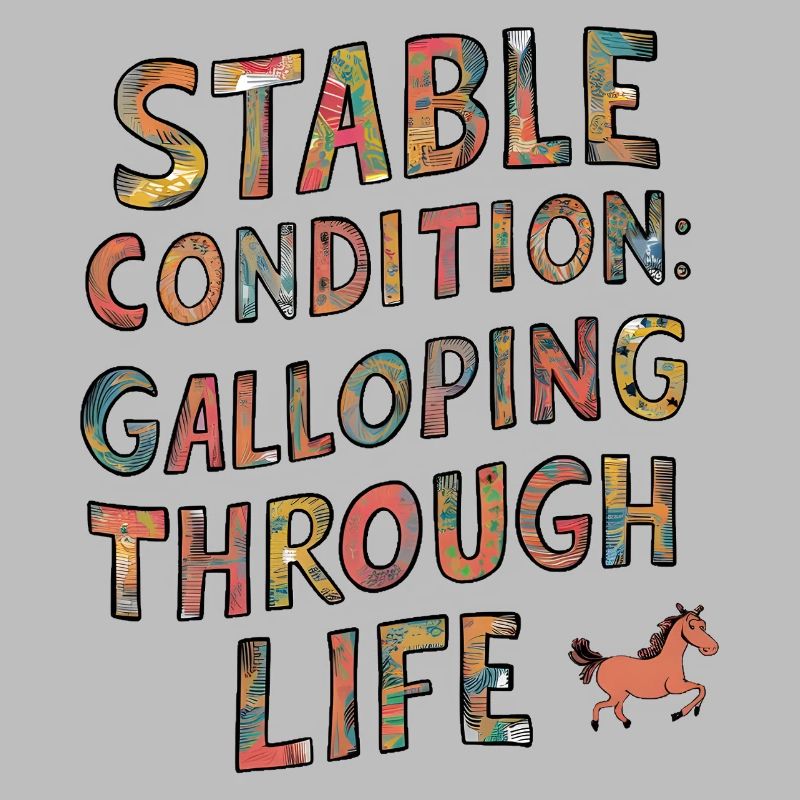 Stable condition: Galloping through life