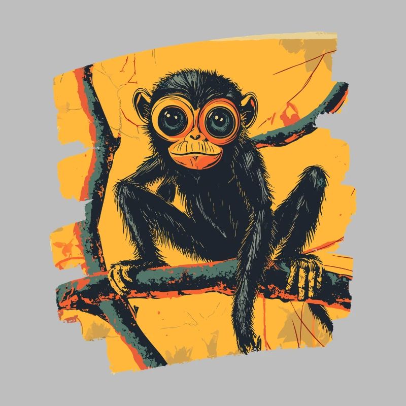 Spider Monkey Retro