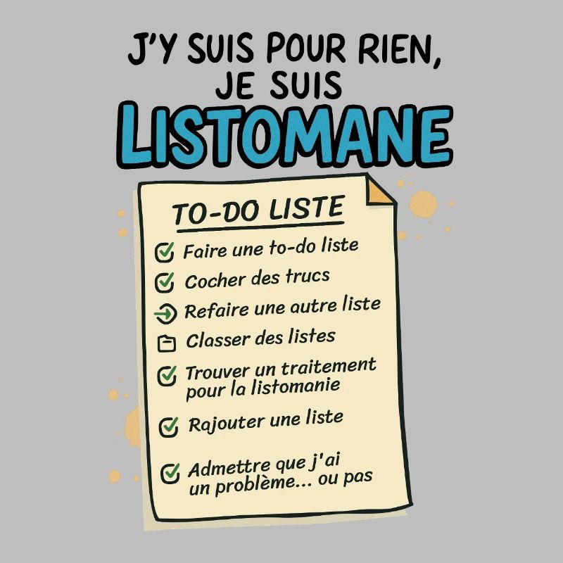 Ich bin ein Listomane