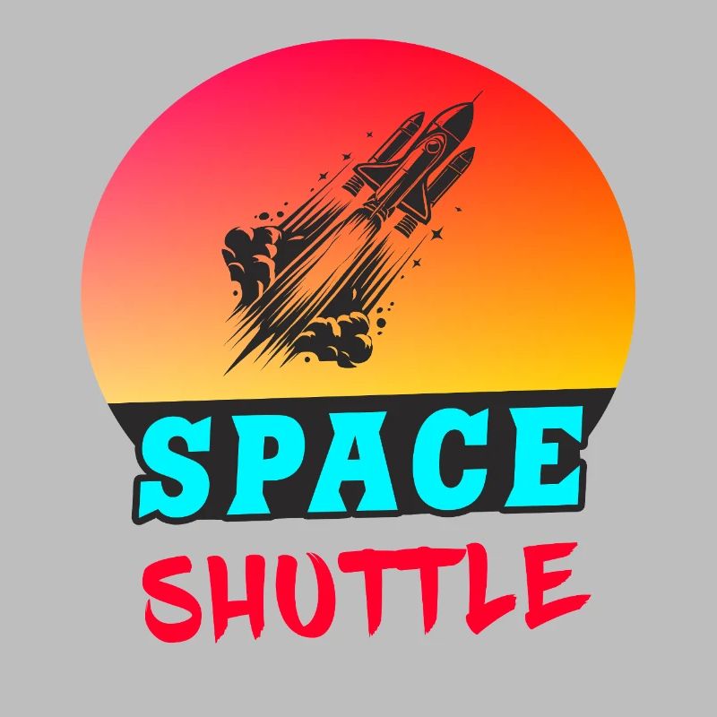 Space Shuttle Sunset Design