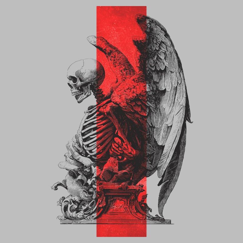 Skeleton Statue
