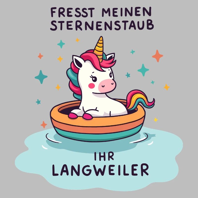 Einhorn Bootsfahrt