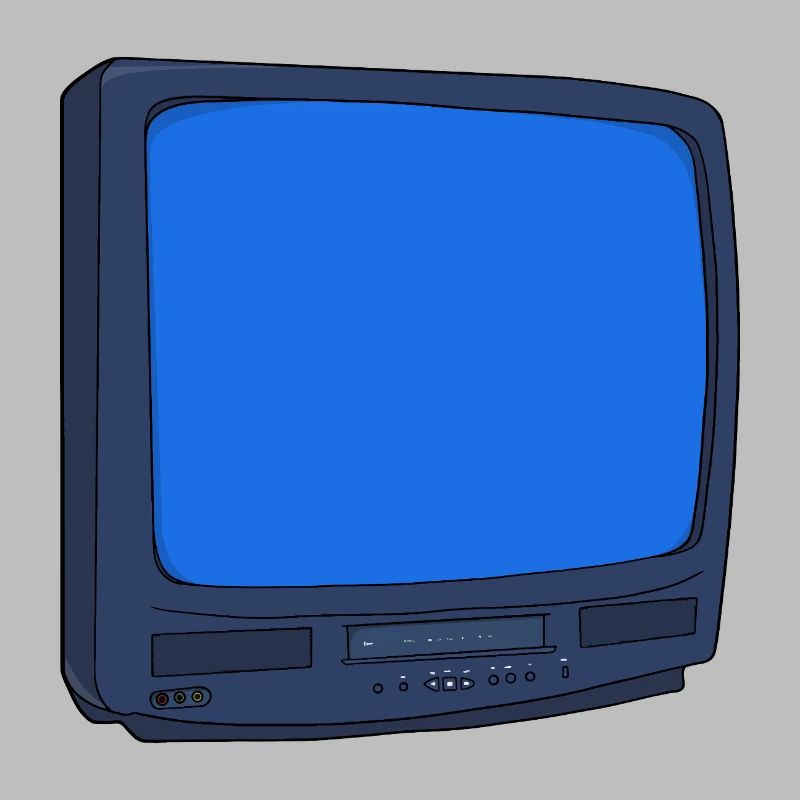 Röhrenfernseher Videorecorder Combo VHS Player Fernseher Nostalgisch