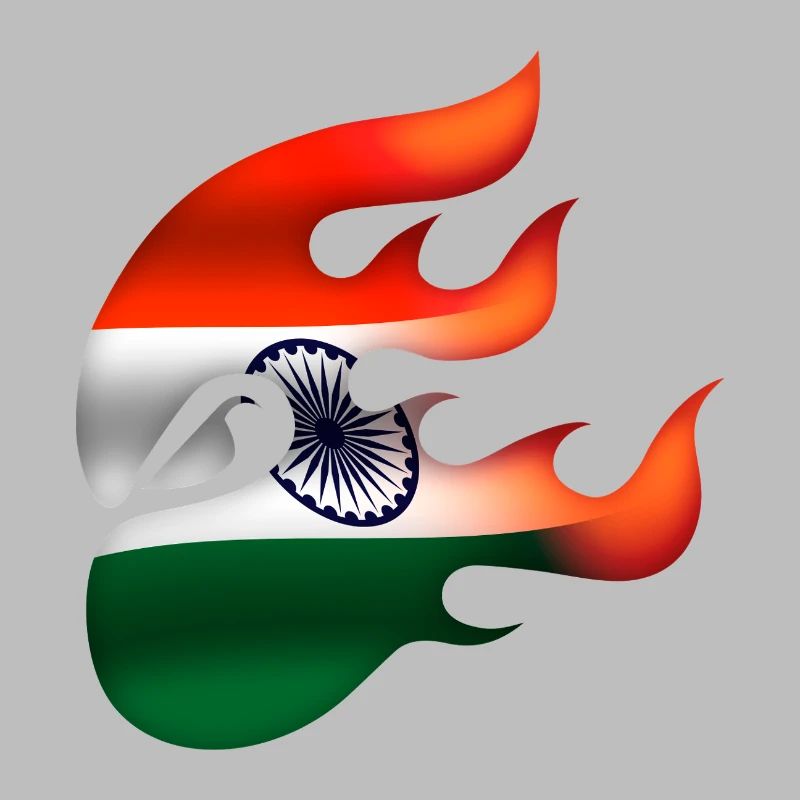 Drapeau de l’Inde - Inde - Ninja