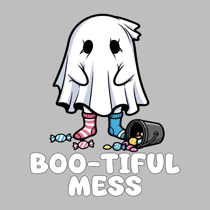 BOO-TIFUL MESS - GHOST HALLOWEEN