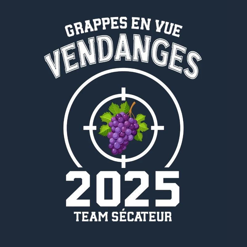 Vendanges 2025 Grappe de Vigne et Cible