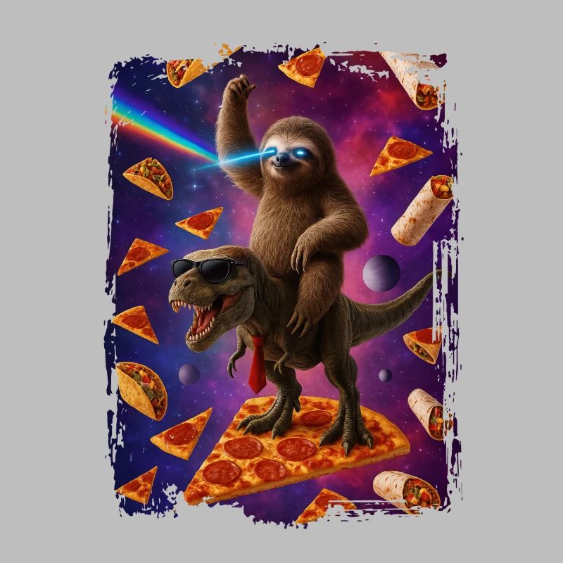 Space Explorers Dragon and Sloth