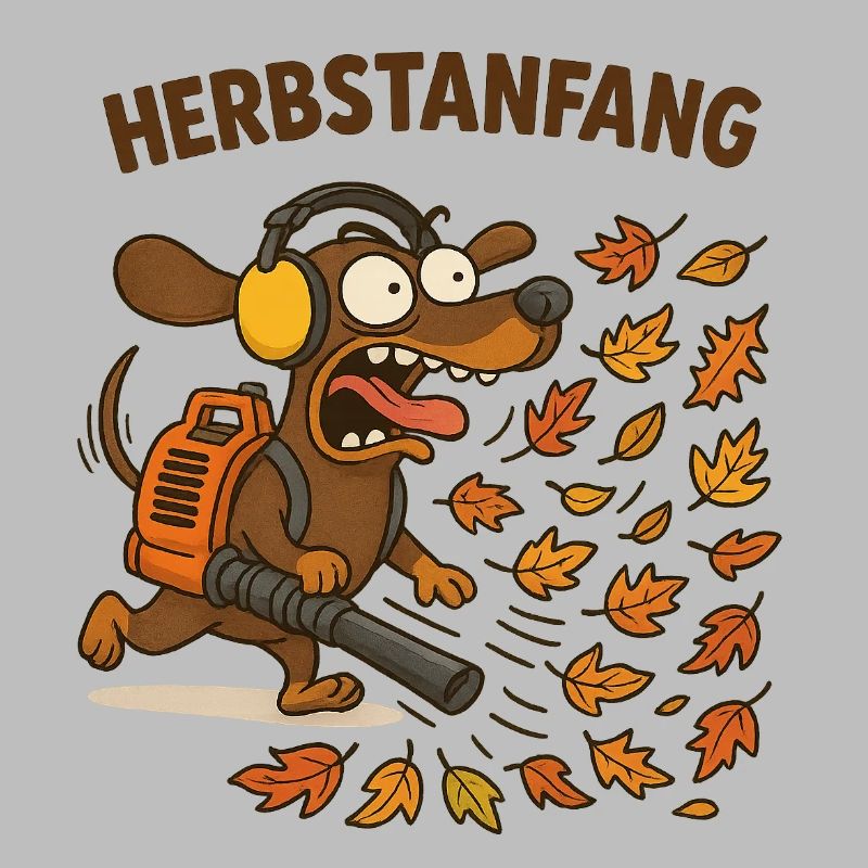 Herbstanfang Dackel