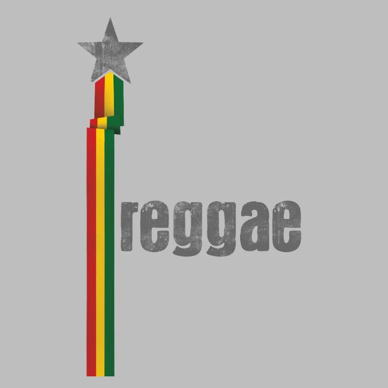 Conception de logo Reggae Star Rasta