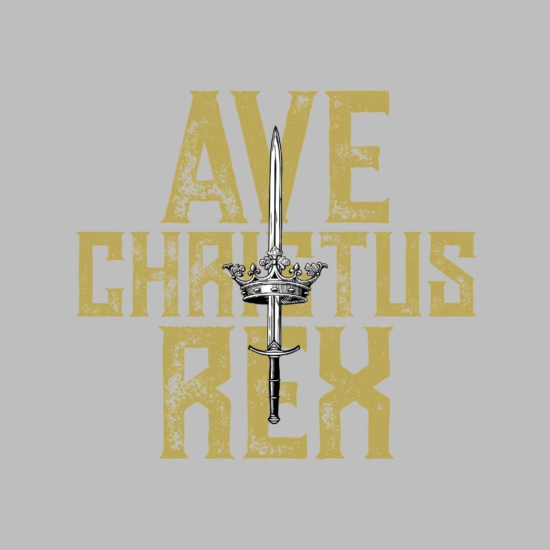 Couronne d’épée Ave Christus Rex