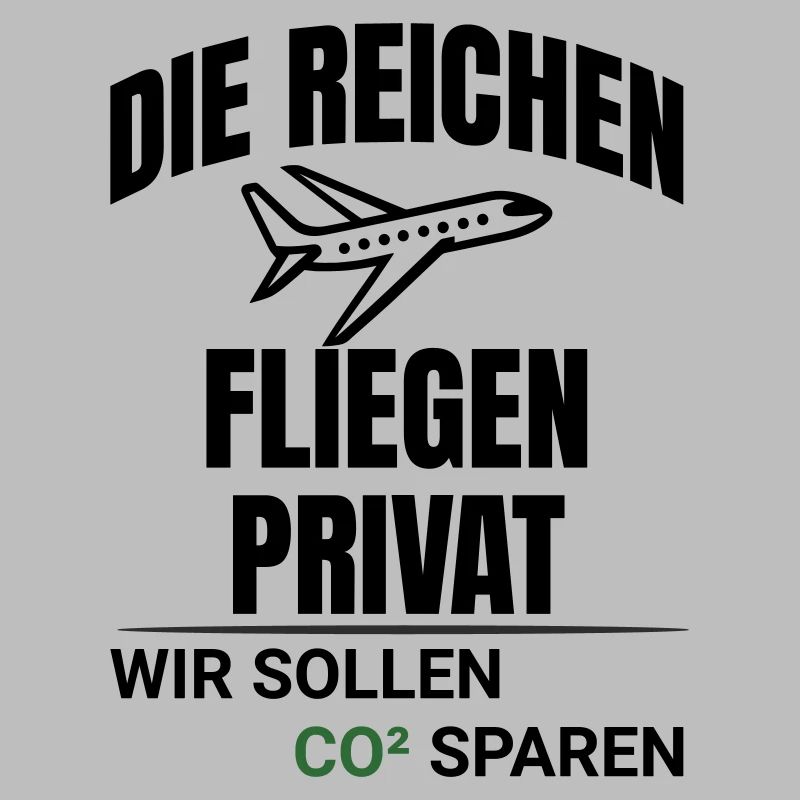 Abstraktes CO2 Klimaschutz Design