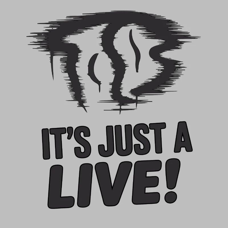 Vampire Bat Silhouette with Bold Slogan