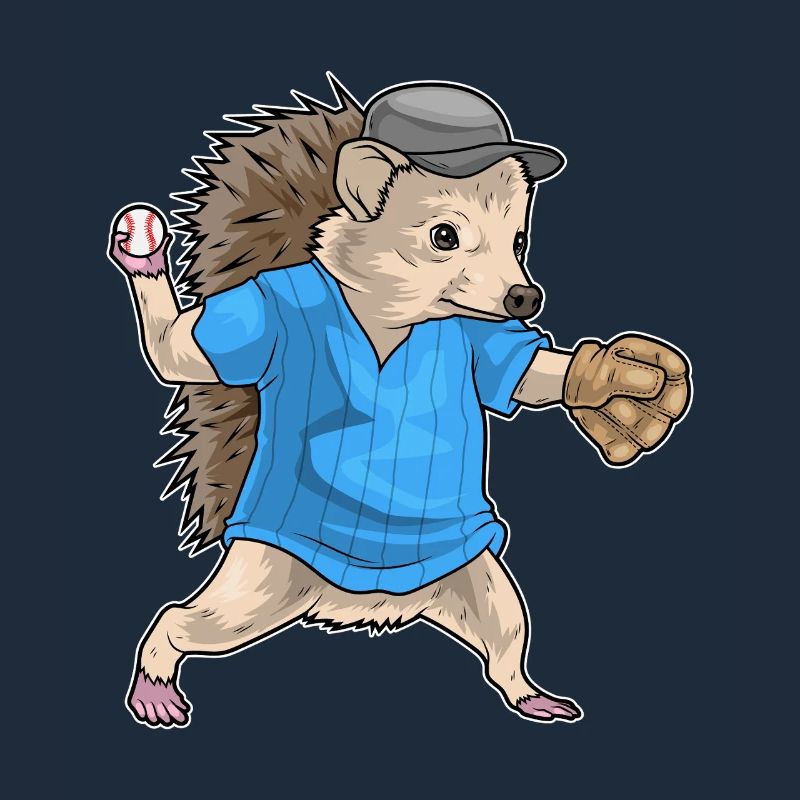 Hérisson Baseball Gant de Baseball