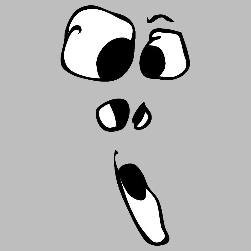 Hooray! Face Ghost Ghost Halloween Comic