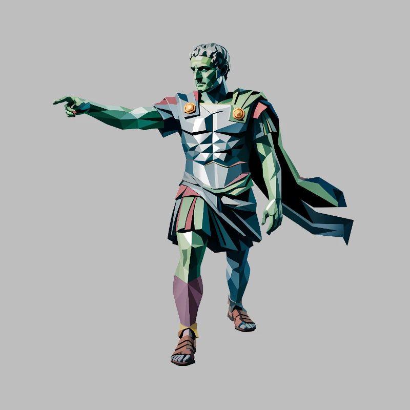 Caesar - Cooles Geschichtslogo